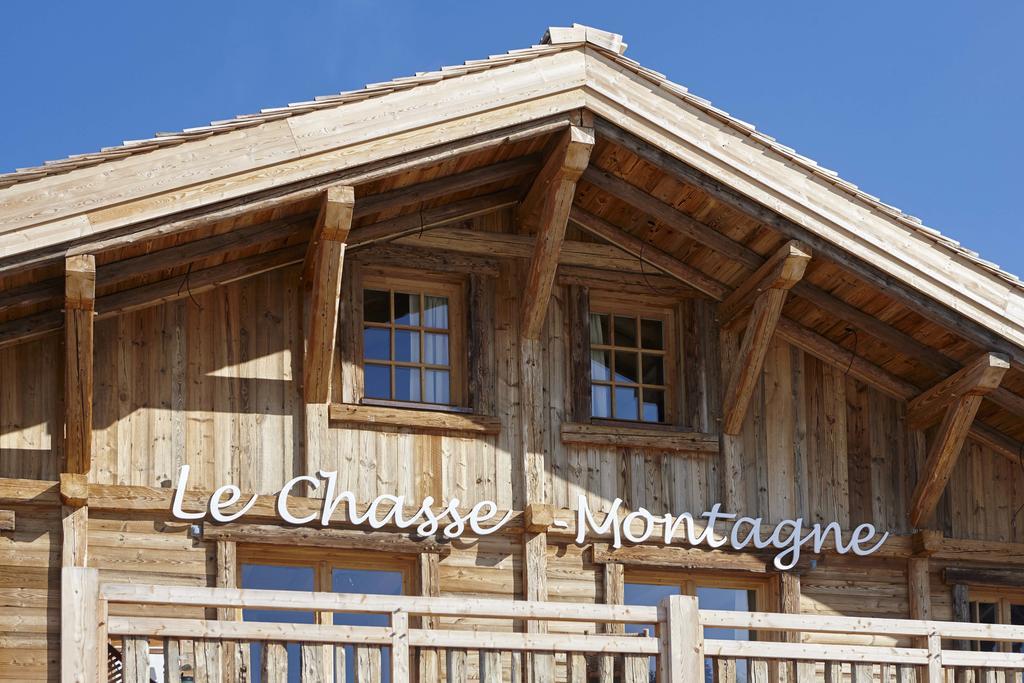לה ג'ט Le Lodge Chasse Montagne מראה חיצוני תמונה